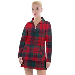 Macduff Modern Tartan Women s Long Sleeve Casual Dress by tartantotartansallreddesigns