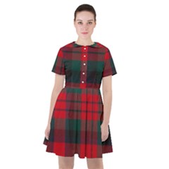 Macduff Modern Tartan Sailor Dress by tartantotartansallreddesigns