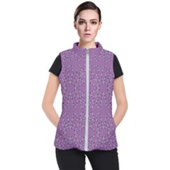 Abstract Pattern Geometric Backgrounds   Women s Puffer Vest by Eskimos