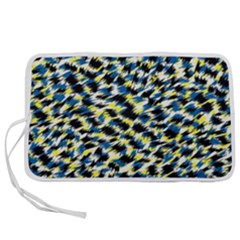 Digital Animal  Print Pen Storage Case (l) by Sparkle