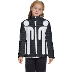 A Wordsearch For Our Times Kids  Puffer Bubble Jacket Coat by WetdryvacsLair