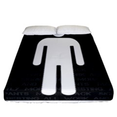 All Work And No Pants Makes Jack Significantly More Interesting Fitted Sheet (california King Size) by WetdryvacsLair