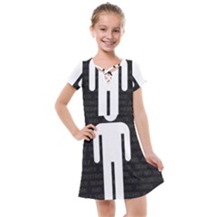 All Work And No Pants Makes Jack Significantly More Interesting Kids  Cross Web Dress by WetdryvacsLair