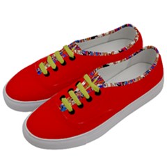 Red Rockets Men s Classic Low Top Sneakers by TheJeffers