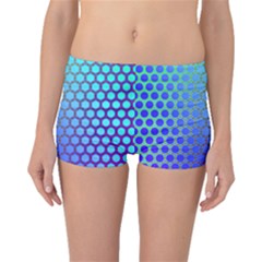 Hex Circle Points Vaporwave Three Boyleg Bikini Bottoms by WetdryvacsLair