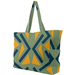 Abstract Geometric Design    Simple Shoulder Bag by Eskimos