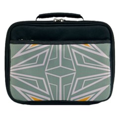 Abstract Pattern Geometric Backgrounds Lunch Bag by Eskimos