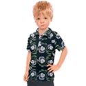 Folk flowers print Floral pattern Ethnic art Kids  Polo Tee View1