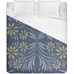 Folk Flowers Print Floral Pattern Ethnic Art Duvet Cover (california King Size) by Eskimos