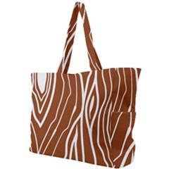 Wooden Texture Vector Background Simple Shoulder Bag by Eskimos