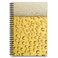 Beer Bubbles 5 5  X 8 5  Notebook by Wegoenart