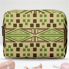 Abstract Pattern Geometric Backgrounds  Make Up Pouch (large) by Eskimos