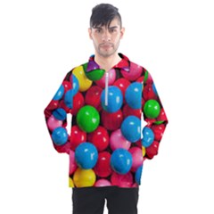 Bubble Gum Men s Half Zip Pullover by artworkshop