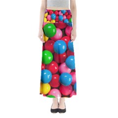 Bubble Gum Full Length Maxi Skirt by artworkshop