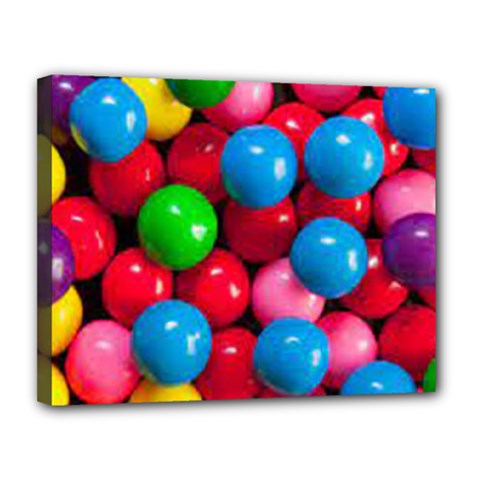 Bubble Gum Canvas 14  X 11  (stretched) by artworkshop