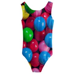 Bubble Gum Kids  Cut-out Back One Piece Swimsuit by artworkshop