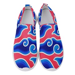 Batik Megamendung Women s Slip On Sneakers by artworkshop