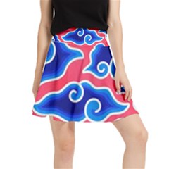 Batik Megamendung Waistband Skirt by artworkshop