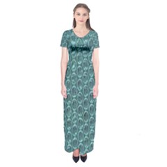 Bubble Wrap Short Sleeve Maxi Dress by artworkshop