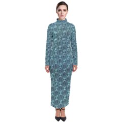 Bubble Wrap Turtleneck Maxi Dress by artworkshop