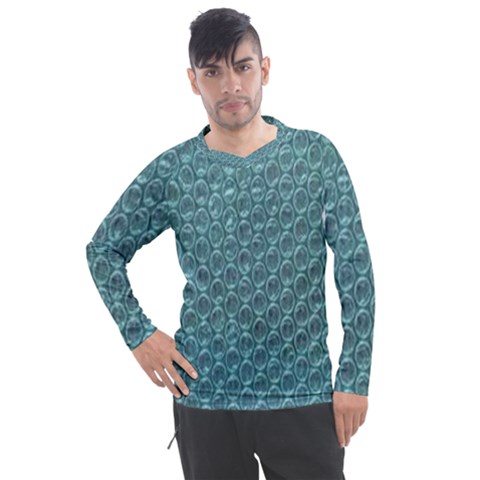 Bubble Wrap Men s Pique Long Sleeve Tee by artworkshop