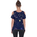 Cartoon-space-seamless-pattern-vectors Cut Out Side Drop Tee View2