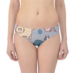 Cats Pattern Hipster Bikini Bottoms by Jancukart