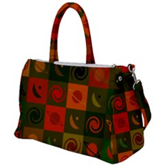 Space Pattern Multicolour Duffel Travel Bag by Jancukart