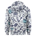 Hand-drawn-back-school-pattern Men s Overhead Hoodie View2