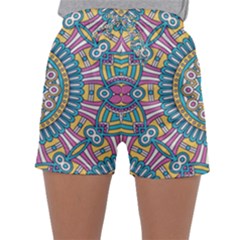 Mandala 01 Sleepwear Shorts by zappwaits