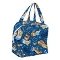 Seamless-pattern-with-nice-planes-cartoon Boxy Hand Bag View3