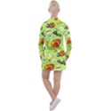 Little-animals-cartoon Women s Long Sleeve Casual Dress View2