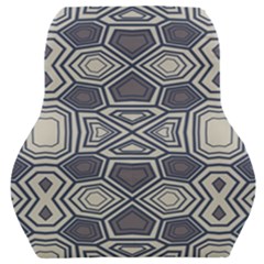 Abstract Pattern Geometric Backgrounds Car Seat Back Cushion  by Eskimos