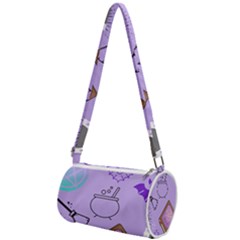 Pastel Goth Witch Purple Mini Cylinder Bag by NerdySparkleGoth
