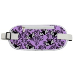 Purple Bats Rounded Waist Pouch by NerdySparkleGoth