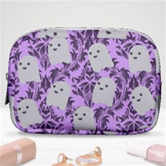 Purple Ghosts Make Up Pouch (small) by NerdySparkleGoth