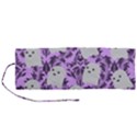 Purple Ghosts Roll Up Canvas Pencil Holder (M) View1