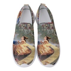 Beauty And The Beast Castle Women s Slip On Sneakers by artworkshop