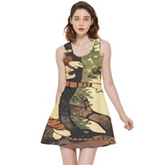 Calvin And Hobbes Inside Out Reversible Sleeveless Dress by artworkshop