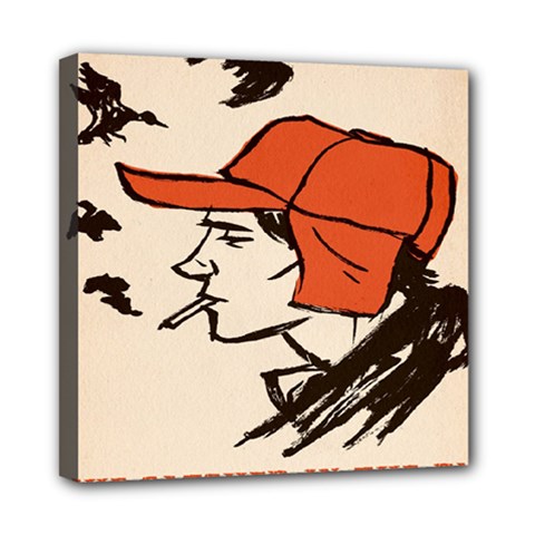 Catcher In The Rye Mini Canvas 8  X 8  (stretched) by artworkshop