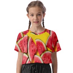 Watermelon Kids  Basic Tee by artworkshop