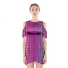 Bismuth Flow Shoulder Cutout One Piece Dress by Thespacecampers