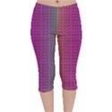 Bismuth Flow Velvet Capri Leggings  View1