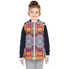 Blast Off Kids  Hooded Puffer Vest by Thespacecampers