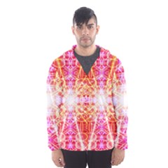 Bursting Energy Men s Hooded Windbreaker by Thespacecampers