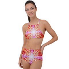 Bursting Energy High Waist Tankini Set by Thespacecampers