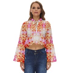 Bursting Energy Boho Long Bell Sleeve Top by Thespacecampers