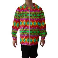 Cerebral Candy Kids  Hooded Windbreaker by Thespacecampers