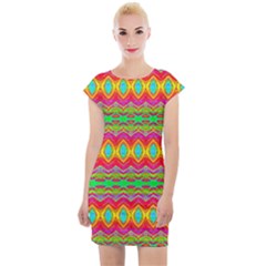 Cerebral Candy Cap Sleeve Bodycon Dress by Thespacecampers