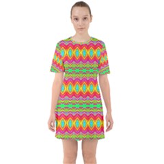 Cerebral Candy Sixties Short Sleeve Mini Dress by Thespacecampers